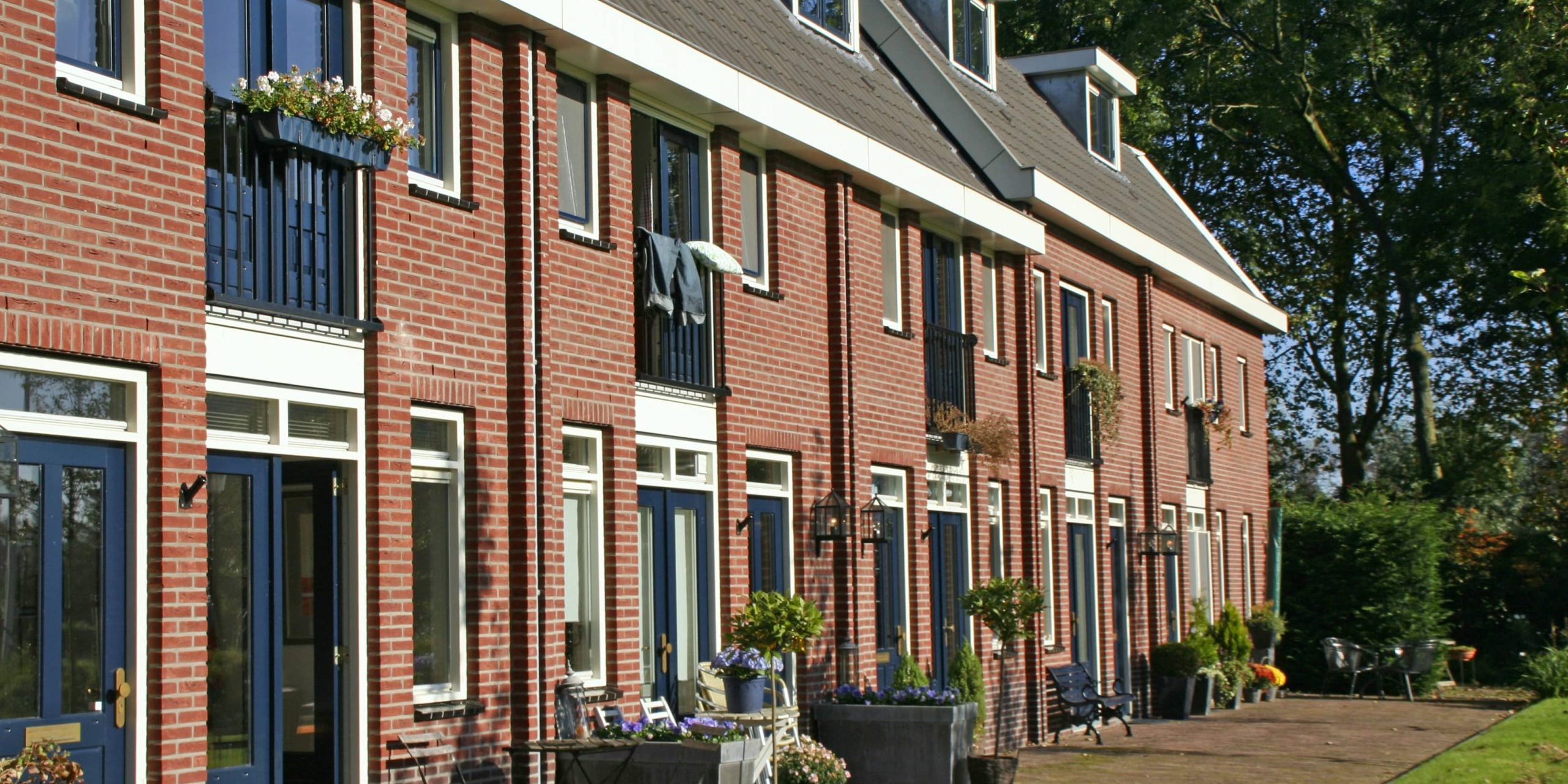 Gevels rij-met-gevels